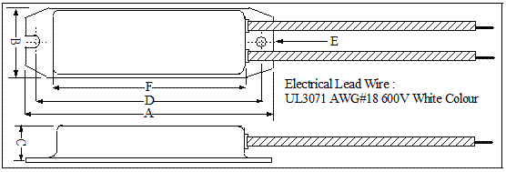 Desenho do resistor de frenagem ASQ
